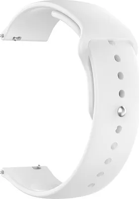 Produktbild von BStrap Silicone Armband für Garmin Venu 2S, white