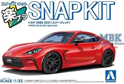 Produktbild von AOSHIMA AO20038 Toyota GR86 2021 (Spark Red)