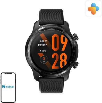 Produktbild von Mobvoi TicWatch Pro3 Ultra, 3,53 cm (1.39"), AMOLED, Touchscreen, 8 GB, GPS, 41 g