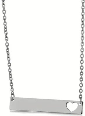 Produktbild von Elegante Halskette Tamia - Silber mit herzförmigem Anhänger KP34242