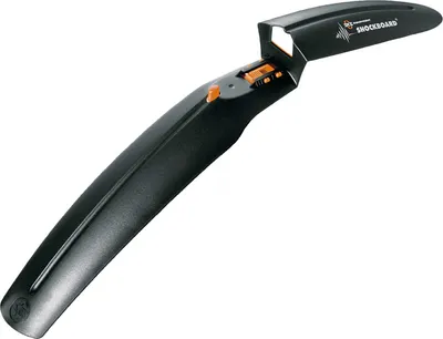 Produktbild von SKS 5283300000-10075 Vorderrad-Steckblech Shockboard 26', ca. 80mm, Befestigung Gabelrohr, schwarz