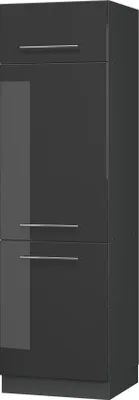 Obrázek produktu pro Skříňka na lednici Vicco Fame-Line Antracitový vysoký lesk 60 cm, Model 56746