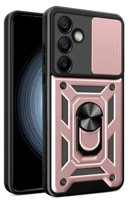 Produktbild von Hybrid Armor Camshield Hülle für Samsung Galaxy A56 - Rosa KP39807