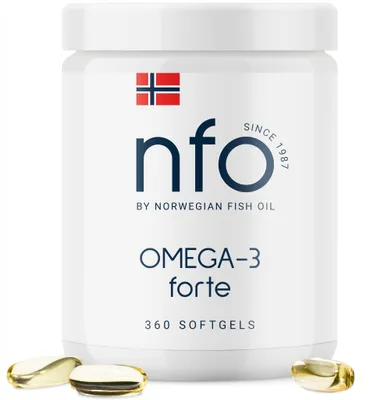 Produktbild von NFO Omega-3 Forte (360 Kapseln)