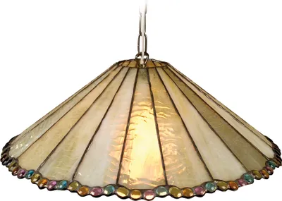 Produktbild von Näve Tiffanypendelleuchte"PEARL" - Material: Glas; Metall - Farbe: beige; 746200