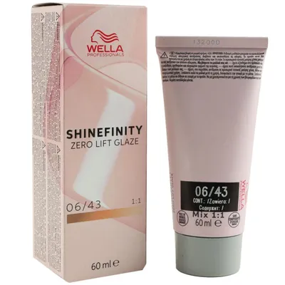 Produktbild von Wella Haartönung Wella Professionals ShineFinity Zero Lift Glaze 06/43 Copper Sunset