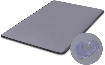 Produktbild von Hundematte – 105 x 70 cm – wasserabweisendes Kunstleder – 3 cm Schaumstoff – für große Hunde