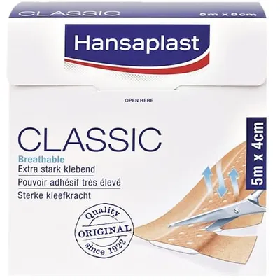 Produktbild von Wundpflaster Hansaplast Classic Standard 5mx4cm