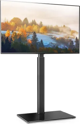 Image de Support pivotant pour écran plat noir, 32 à 60 pouces, VESA 600x400