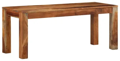 Imagen del producto de Banco 110 cm madera maciza acacia