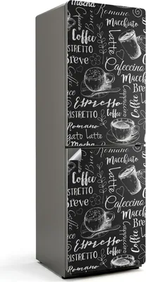 Obrázek produktu pro Samolepka na ledničku - samolepka na ledničku - samolepicí fólie na ledničku - dekorace do kuchyně - 60x180 cm
