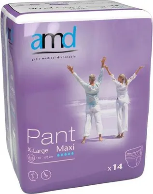 Image de AMD Pant Maxi XL - 1 paquet de 14 protections
