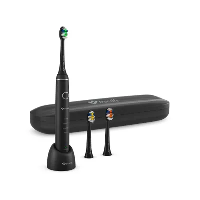 Zdjęcie produktu dla TrueLife SonicBrush Compact black – Zaawansowana szczoteczka soniczna z technologią SonicTrue®, 4 tryby czyszczenia, 70 000 ruchów/min