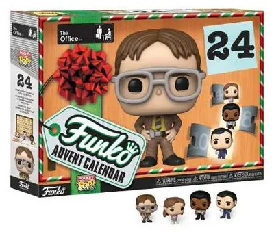 Zdjęcie produktu dla The Office U.S. Adventskalender Calendar 24 Funko Pocket POP!