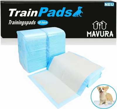 Immagine prodotto di TrainPads XXL tappetini per cuccioli Tappetini per l'addestramento dei cuccioli di cane 60x60cm