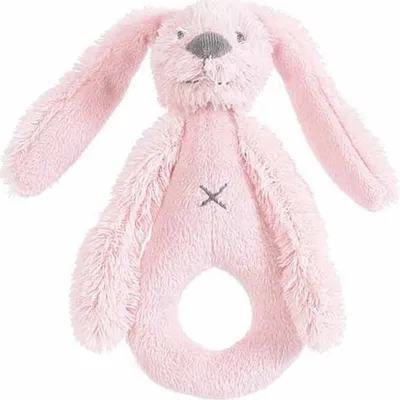 Produktbild von Happy Horse Babyrassel Hase Richie rosa