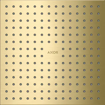 Produktbild von Kopfbrause AXOR 250/250 1jet Montage Decke-Aufputz brushed brass brushed brass