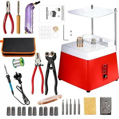 Immagine prodotto di Levigatrice manuale per vetro - Funzione di aspirazione automatica - 220 V, 65 W, 4200 giri/min