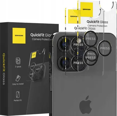 Produktbild von Spacecase QuickFit Kamera iPhone 13 Pro/13 Pro Max schwarz
