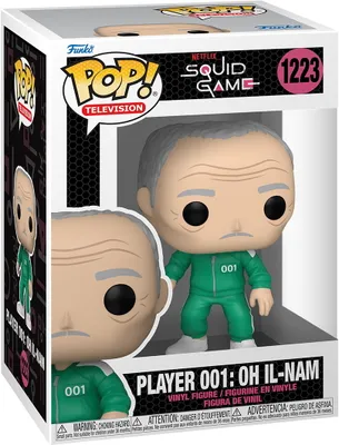 Produktbild von Netflix Squid Game - Player 001: Oh Il-Nam 1223 - Funko Pop! - Vinyl Figur