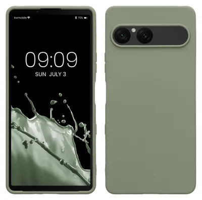 Zdjęcie produktu dla Etui kwmobile do telefonu Sony Xperia 10 VII / Xperia 10 VIII, wykonane z TPU - obudowa telefonu, która obsługuje ładowanie bezprzewodowe, elastyczne etui ochronne, gumowane pokrowiec