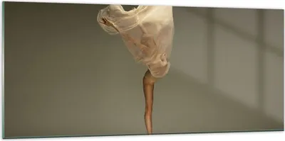 Produktbild von Bilder auf glas - Einteilig - Ballerina Figur Tanzen - 120x50cm - Glasbilder - Wandbilder - Bilder - zum Aufhängen bereit - Wanddekoration aus Glas - Glas Bilder - Wandbild auf Glas - GAB120x50-4715