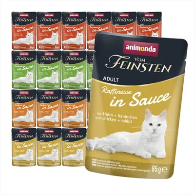 Zdjęcie produktu dla Animonda Vom Feinsten 24x85g Mokra Karma Dla Kota Mix Smaków w Sosie