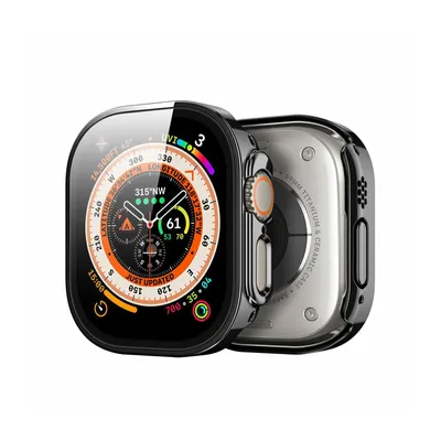 Obrázok produktu pre Dux Ducis Hamo puzdro so sklom na Apple Watch Ultra 49mm, čierne