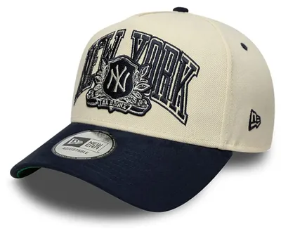 Produktbild von New Era Wordmark Suede E-frame New York Yankees Kappe Weiß  Weiß One Size