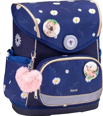 Produktbild von Belmil Premium Schulranzen Set Compact Plus für Mädchen (Daisy)
