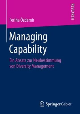 Produktbild von Managing Capability