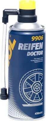 Immagine prodotto di Mannol spray per foratura pneumatici Tyre Doctor - sigillante per pneumatici 450ml.