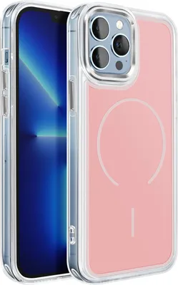 Produktbild von Avizar, MagSafe Hülle für iPhone 13 Pro Max Hybrid Schutzhülle Verstärkt, Rosa