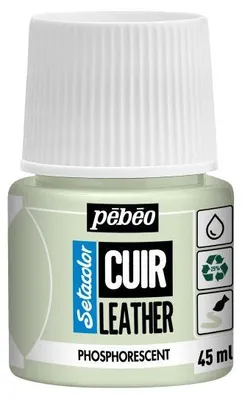 Obrázek produktu pro Barva na kůži Pebeo Setacolor effect 45 ml - Fosforeskující