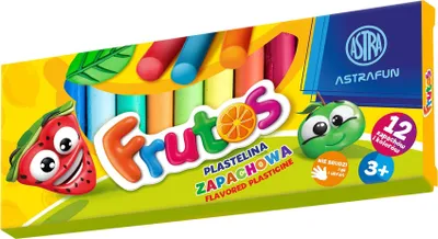 Obrázok produktu pre Voav plastelna Astra Frutos 12 farieb