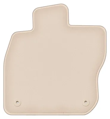 Produktbild von Fahrermatte Velours für Skoda Octavia IV E-Tec 2020- (Limousine/Kombi/Liftback) – 1-tlg, Beige, passgenau – Wielganizator FORTUNA