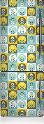 Produktbild von Magnetfolie Aufkleber Kühlschrankmagnete 60x180 cm - Blumenmuster