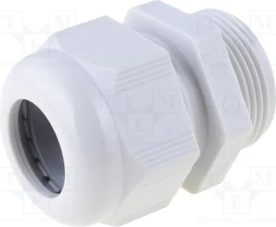 Immagine prodotto di 1 x Raccordo per cavo, grigio, HT, PG 16, RAL7035, Materiale: IP68