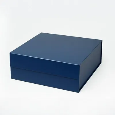 Produktbild von Magnetische Geschenkbox, dunkelblau, 305 x 305 x 102 mm (Außenmaße)