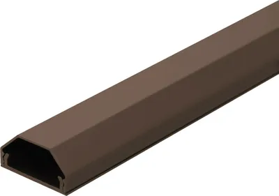 Produktbild von Design Aluminium Kabel Kanal Kabelabdeckung Abdeckung Alu Kabelschacht 33mm Ja 110cm Braun