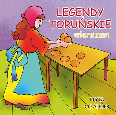 Produktbild von Legendy toruńskie w formie wierszy na płycie CD