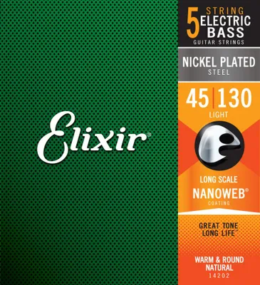 Immagine prodotto di Elixir Bass Nanoweb Nickelwound