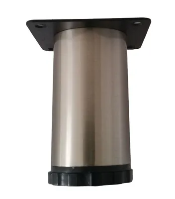 Produktbild von Möbelfuß 80 mm höhenverstellbar +25 mm Möbelbein Ø 42 mm max 50 kg
