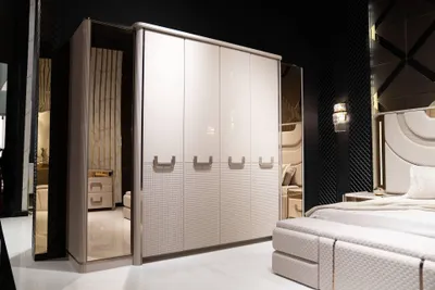Immagine prodotto di Armadio moderno in legno beige