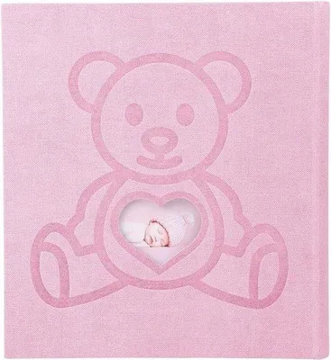 Produktbild von Famanu Fotoalbum Hochwertig - Rosa - 29 x 32 cm