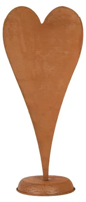 Produktbild von Clayre & Eef Dekoration Herz Braun Metall