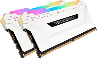 Produktbild von Corsair Vengeance RGB Pro Weiß Lichterweiterungskit (ohne verbauten Arbeitsspeicher)
