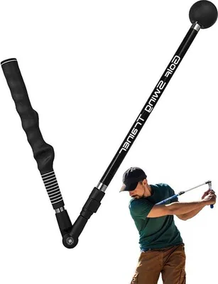 Produktbild von Famanu Golf Swing Trainer - Tragbare Trainingshilfe zur Verbesserung der Schwungtechnik