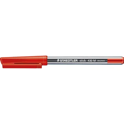 Produktbild von STAEDTLER Kugelschreiber stick 430 M-2 rot