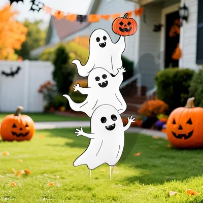 Produktbild von Metallene Halloween-Dekoration für Garten und Terrasse